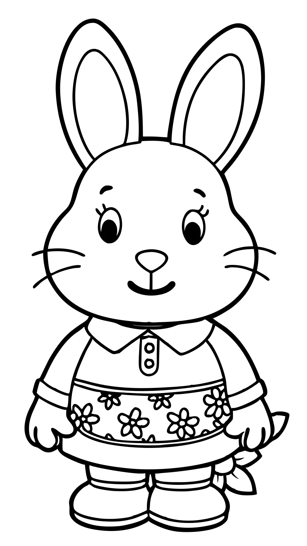 max and ruby coloring pages